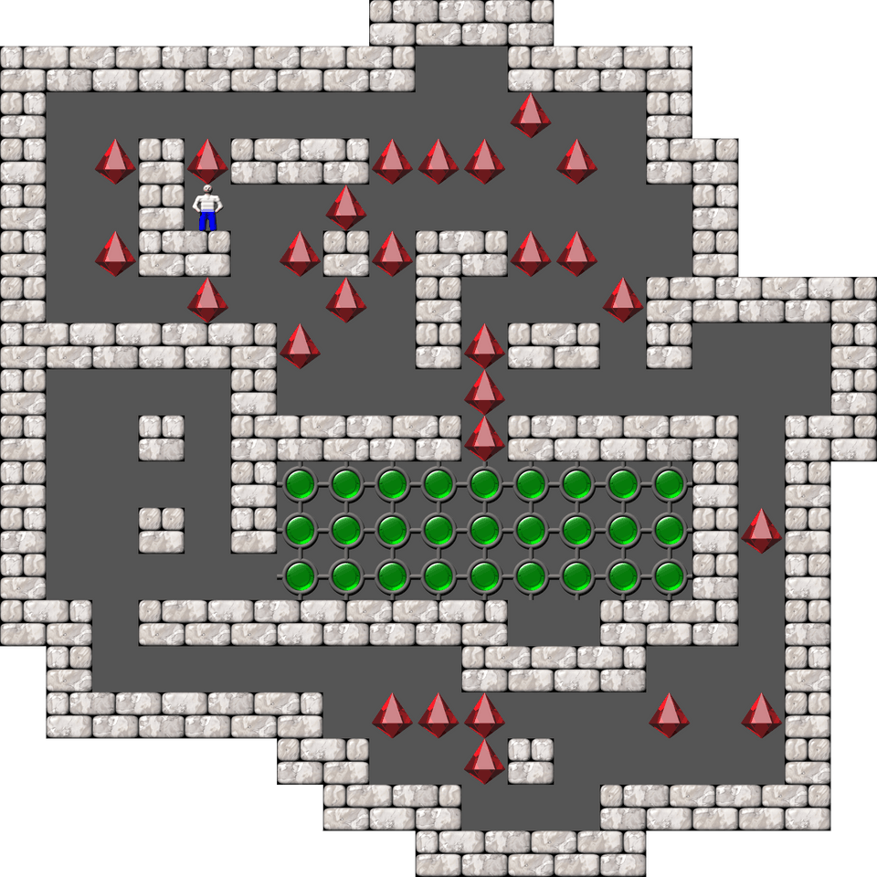 Sokoban Sonic 2 level 24